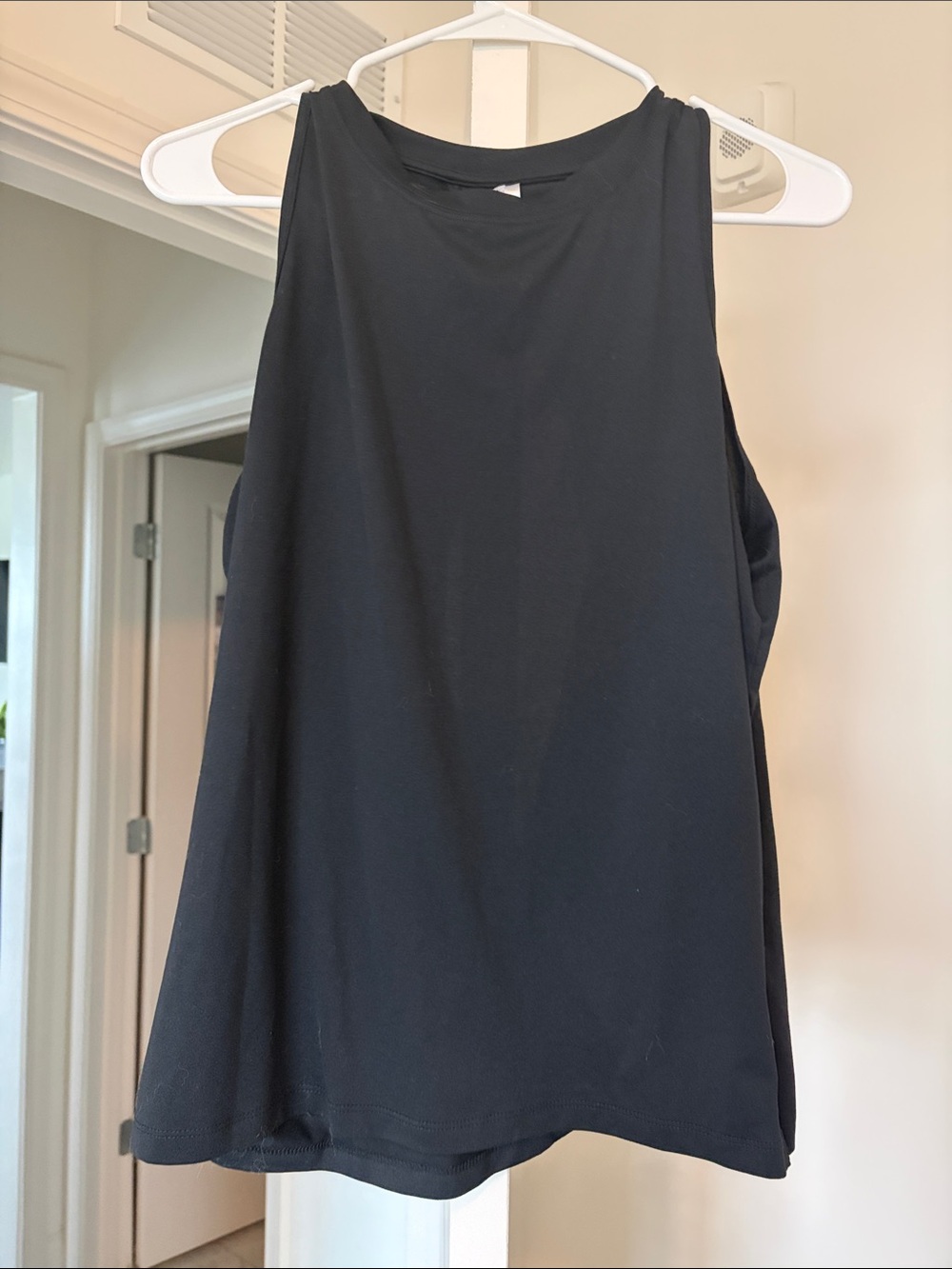 Fabletics Black High-Neck Performance Tank